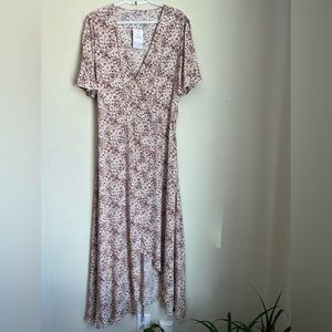 Size Large Deep Self Wrap Dress